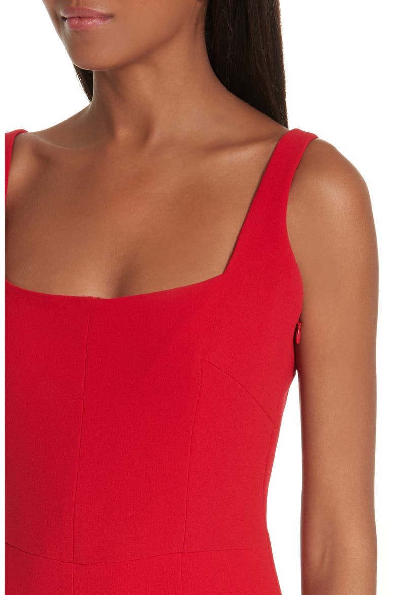 Sunrise Crepe Wide Leg Jumpsuit, Alternate, color, RED