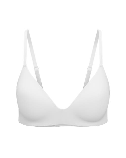 Adore Me Valory Contour Plunge Bra In White