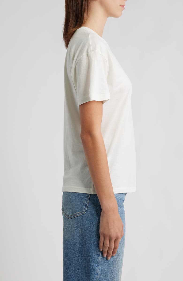 Vinyl Icons Peaches Graphic T-Shirt, Alternate, color, Marshmallow