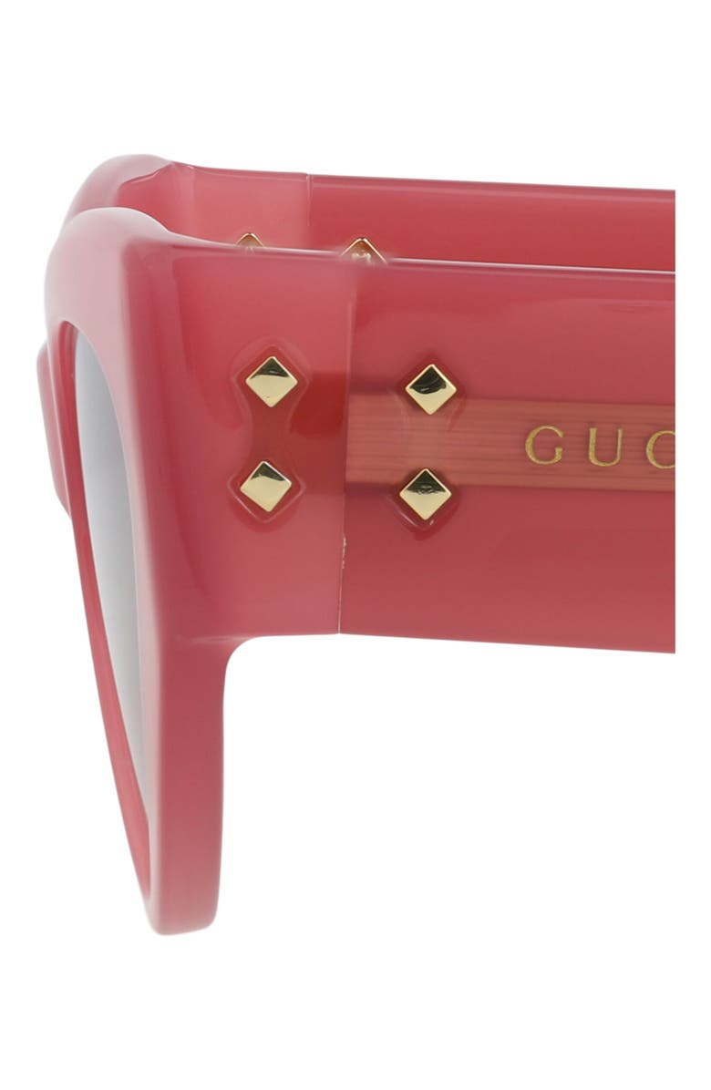 Gucci Novelty Sunglasses, Alternate, color, Pink Pink Violet