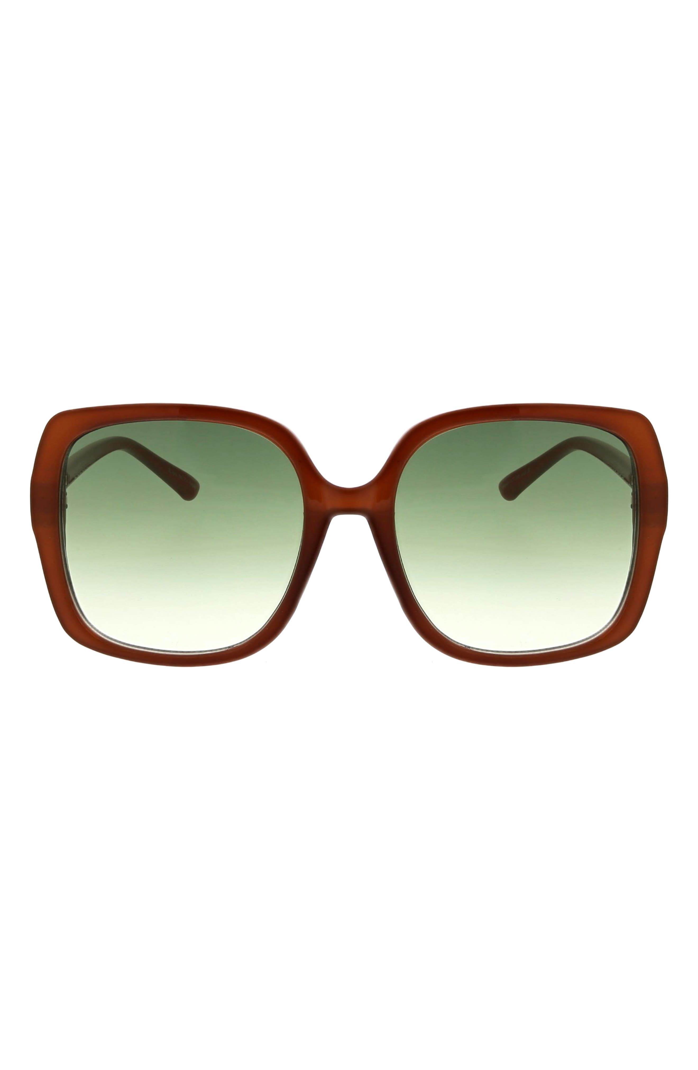 BCBG 54mm Oversized Square Sunglasses