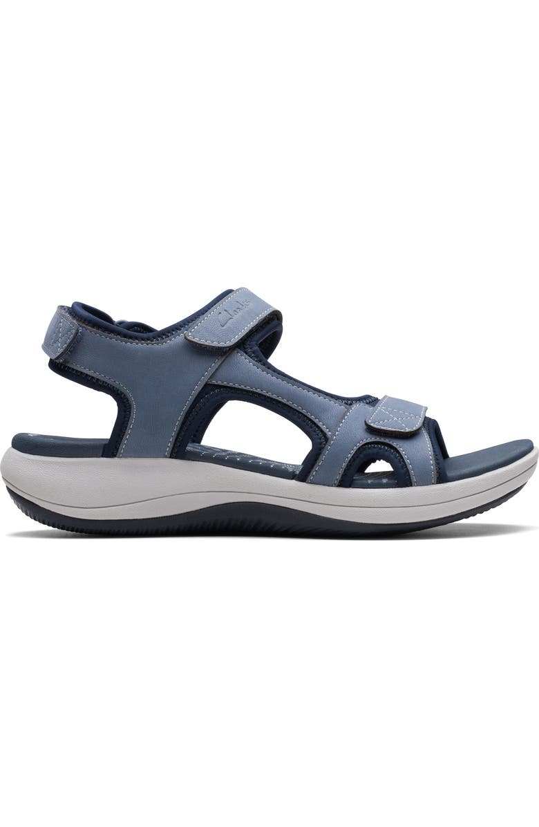Clarks<sup>®</sup> Mira Bay Sandal, Alternate, color, Denim Blue