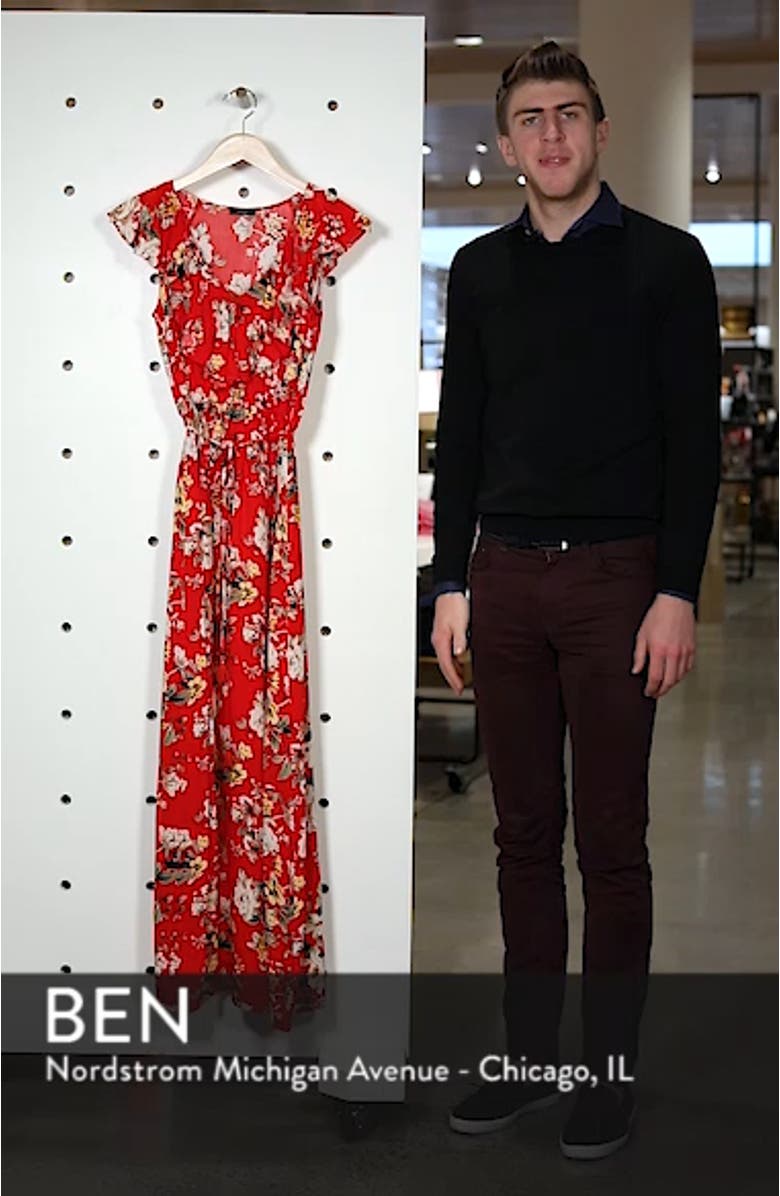 Ruffle Maxi Dress, sales video thumbnail