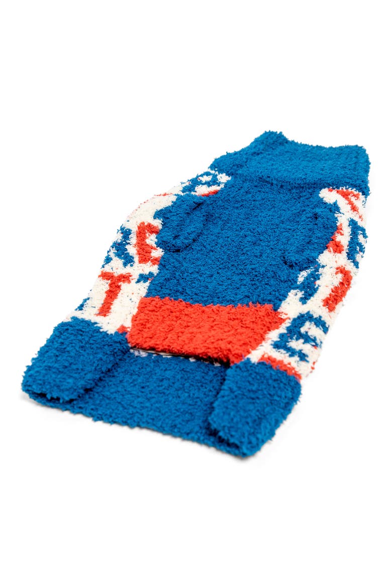 Treat Turtleneck Pet Sweater, Alternate, color, BLUE