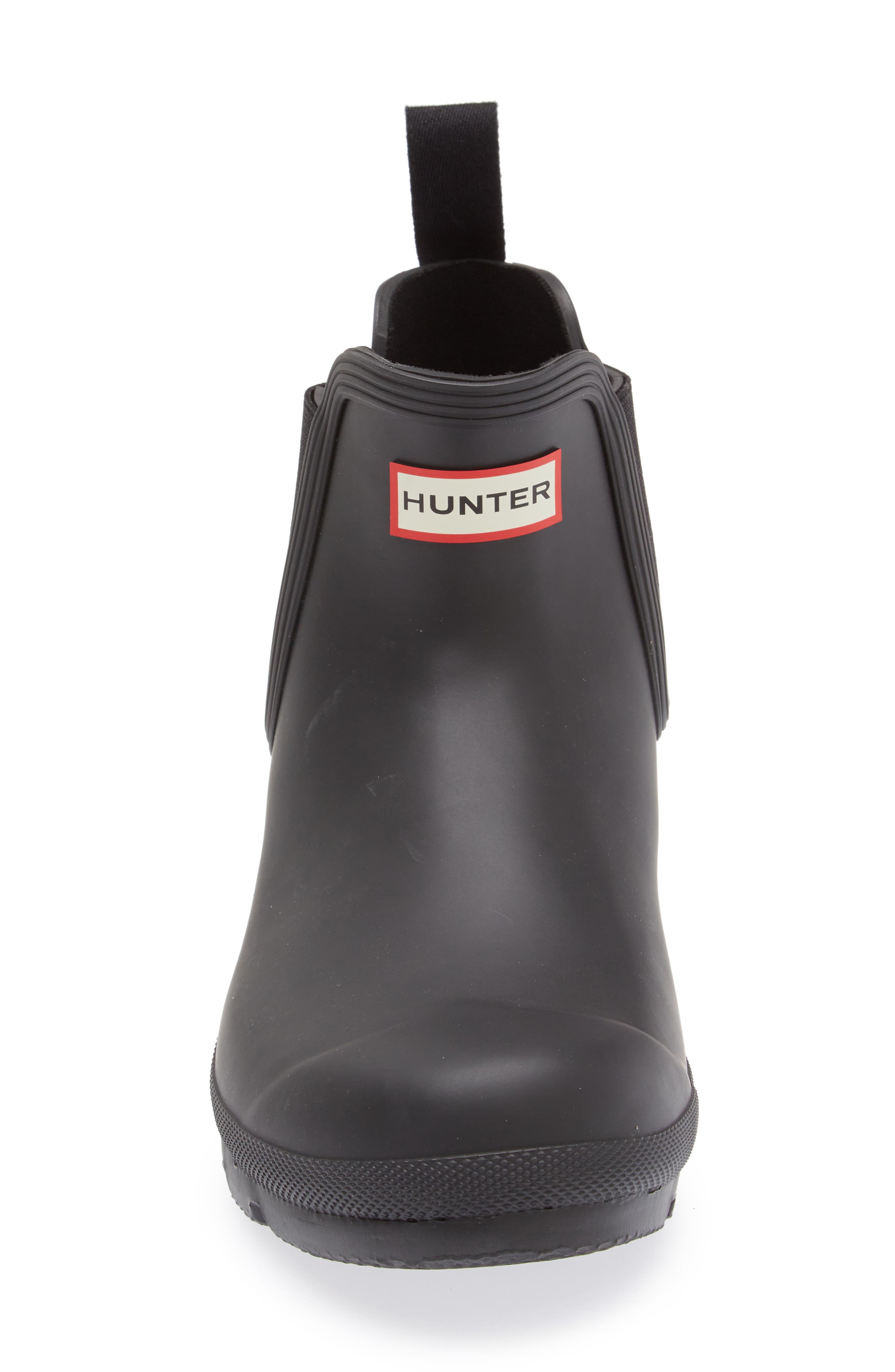Original Waterproof Chelsea Hunter Boot, Alternate, color, BLACK