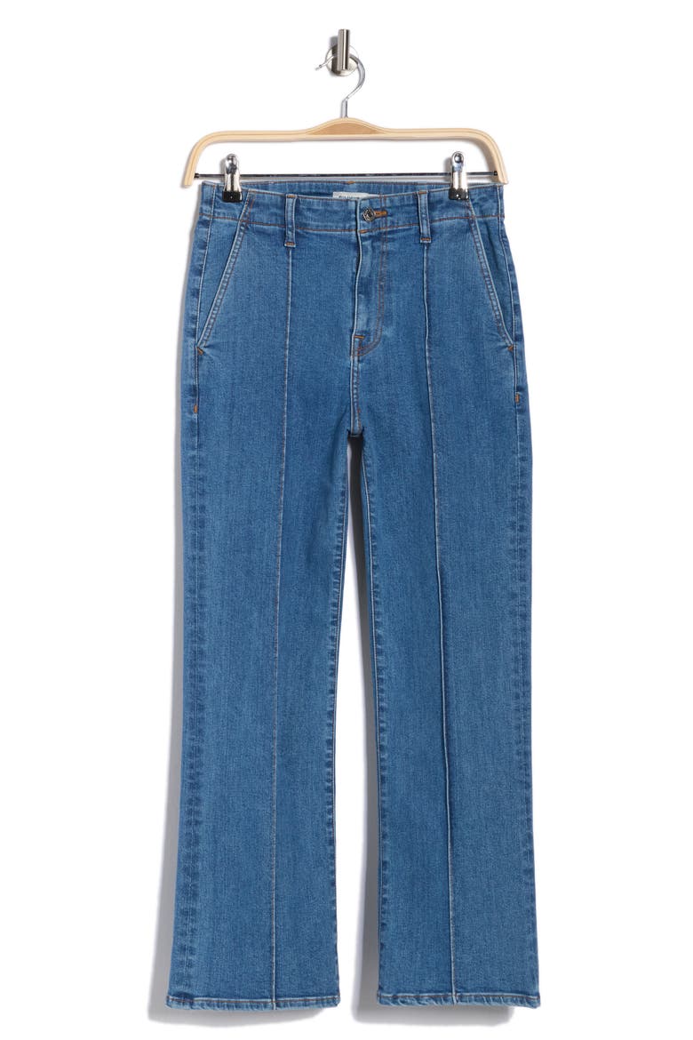 Ansel Crop Flare Leg Jeans, Alternate, color, MIDNIGHT WASH