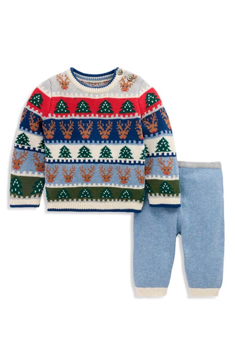 Kids' Fair Isle Knitted Play Set