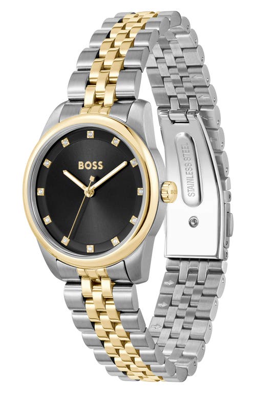 Hugo Boss Boss Graceful Precious Bracelet Watch, 32mm In Black
