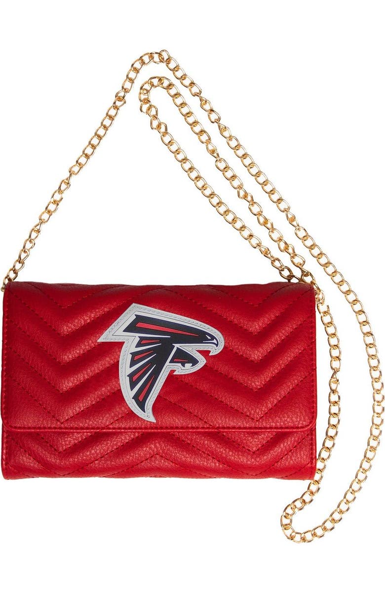 CUCE Atlanta Falcons Crossbody Purse, Main, color,