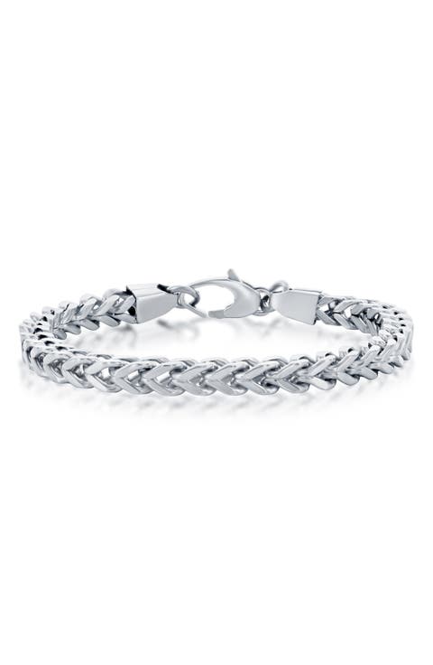 Stainless Steel Franco Chain Bracelet