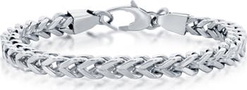 Stainless Steel Franco Chain Bracelet