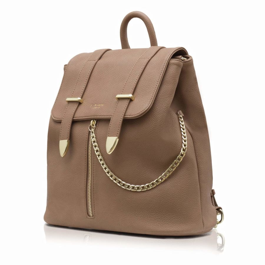 Agnes Vegan Backpack, Alternate, color, Brown