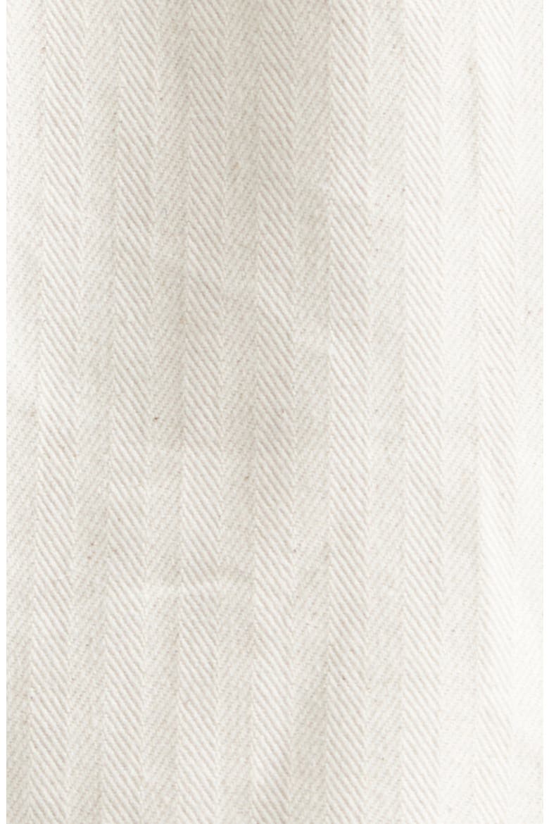 Emeren Embroidered Collarless Cotton Jacket, Alternate, color, ECRU
