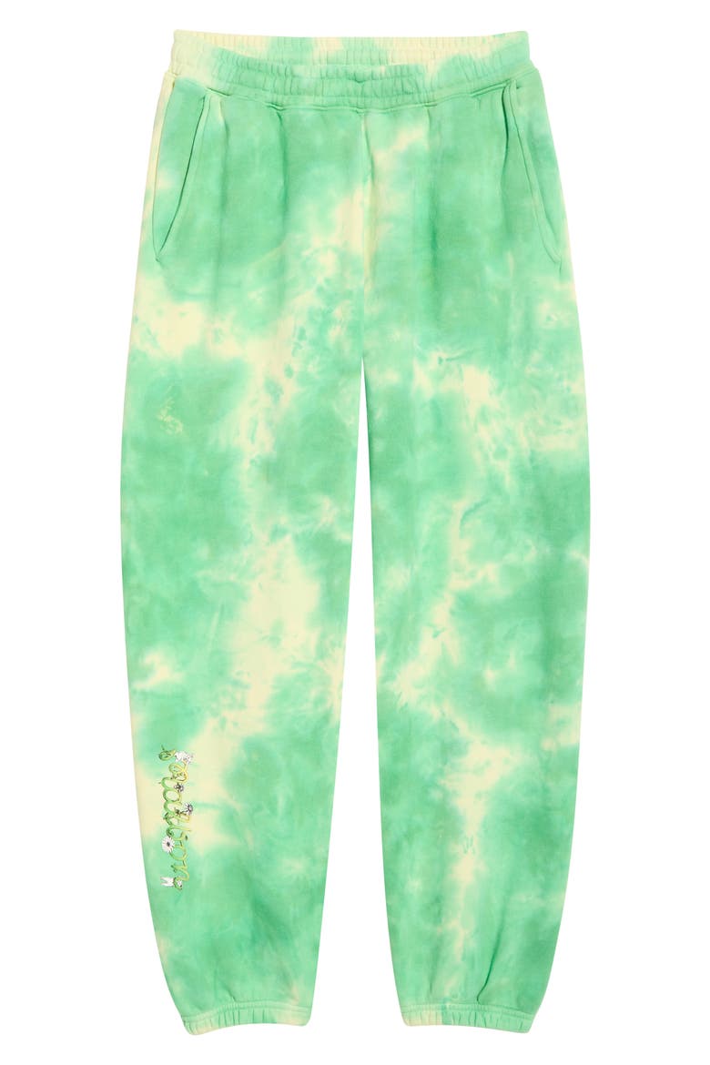 Grateful Dead Clubhouse Tie-Dye Cotton Joggers, Alternate, color, GREEN TIE DYE