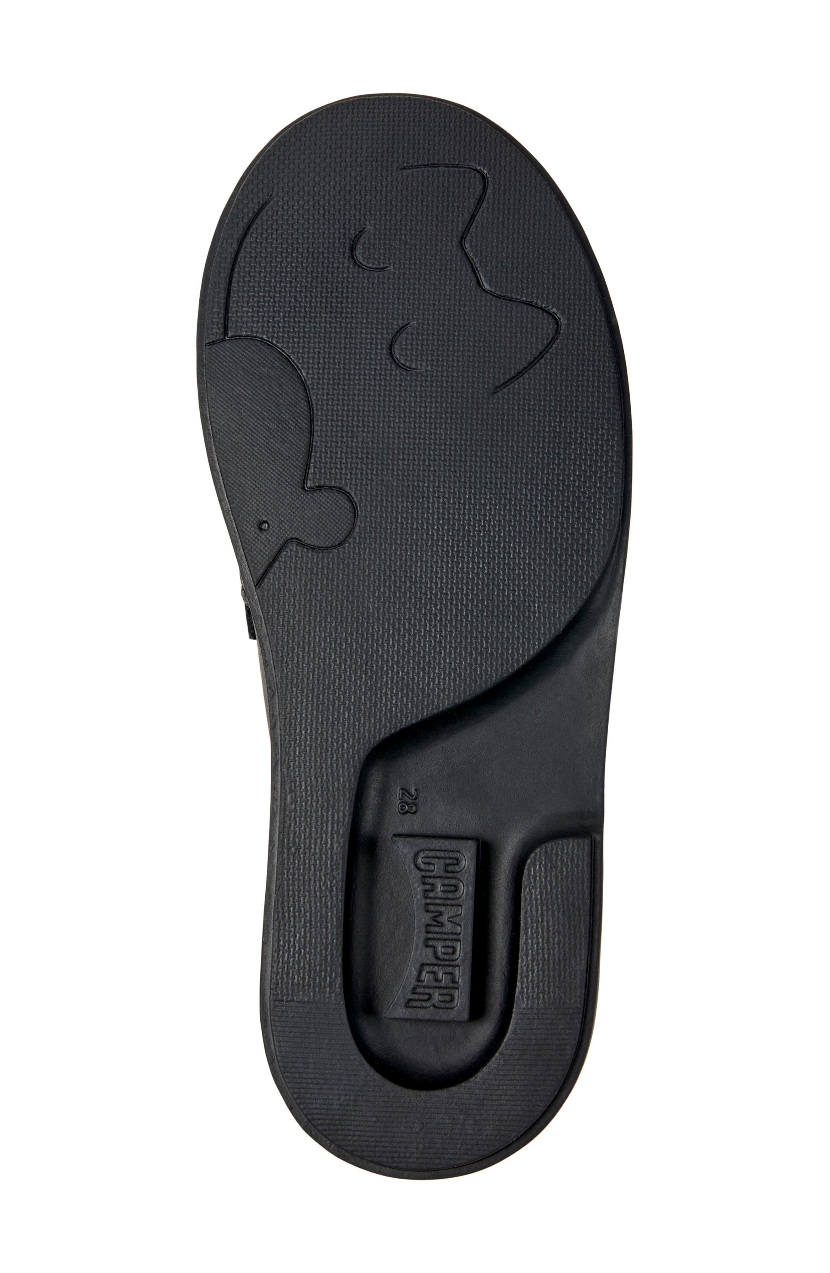 Kids' Duet Leather Loafer, Alternate, color, BLACK