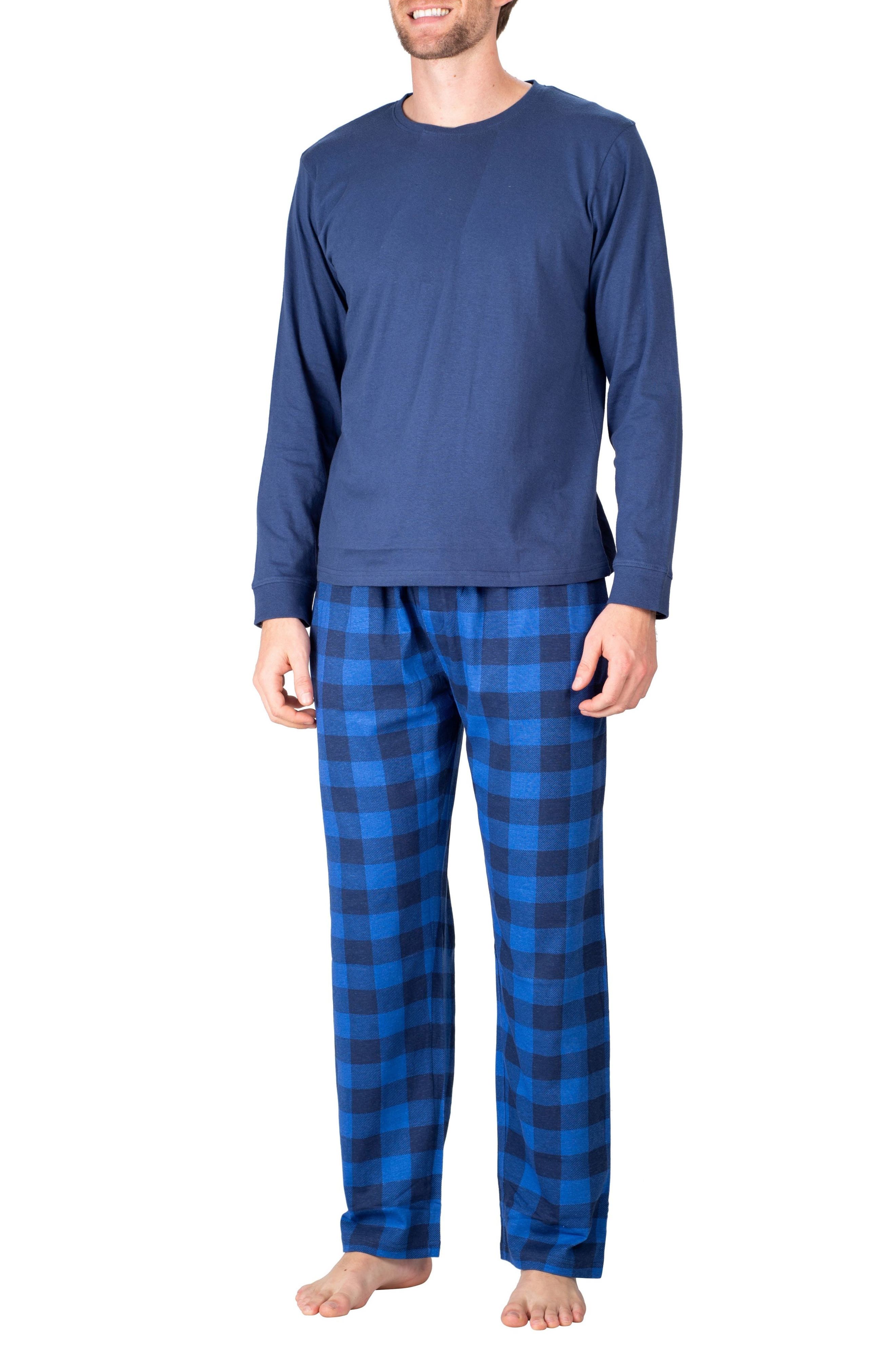 NAVY AND NAVY BUFFALO CHECK