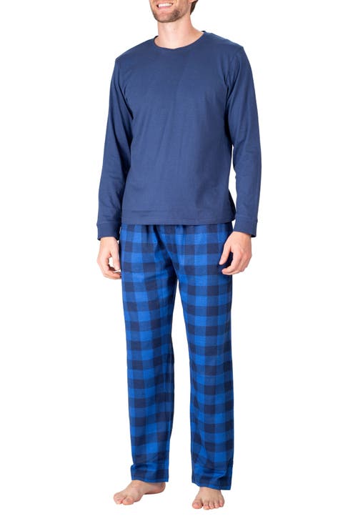 Long Sleeve Pajama T-Shirt & Pajama Pants Set