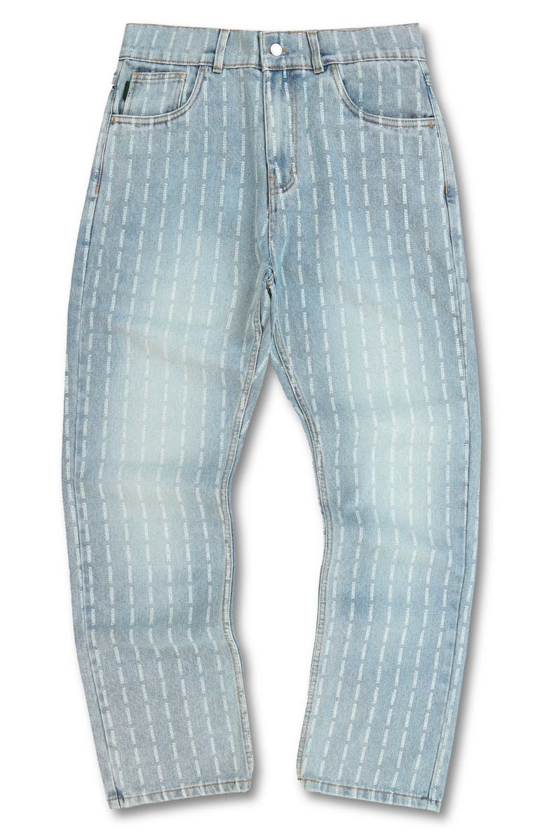 PLEASURES Impact Pinstripe Jeans, Alternate, color, 