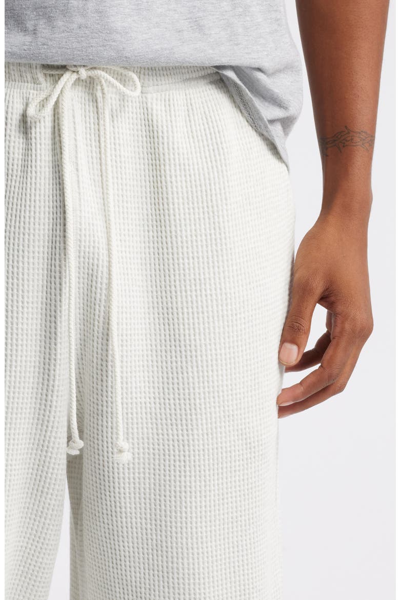 Core Cotton Thermal Sweatpants, Alternate, color, VINTAGE SNOW HEATHER