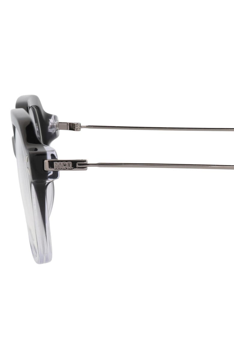 McQueen 52mm Square Core Optical Glasses, Alternate, color,