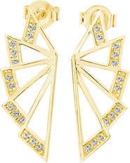 Lucy Quartermaine Angel Wing Studs