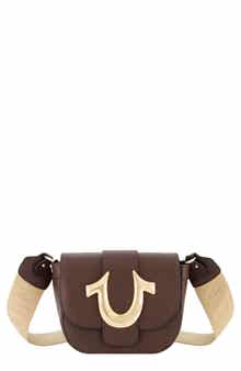 Horseshoe Mini Flap Crossbody Bag