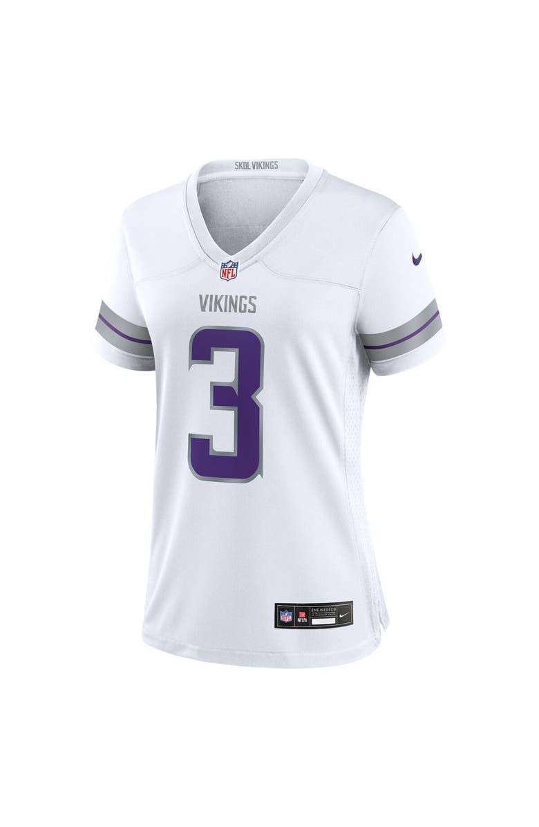 Nike Women's Nike Jordan Addison White Minnesota Vikings Alternate Game Player Jersey, Alternate, color, White
