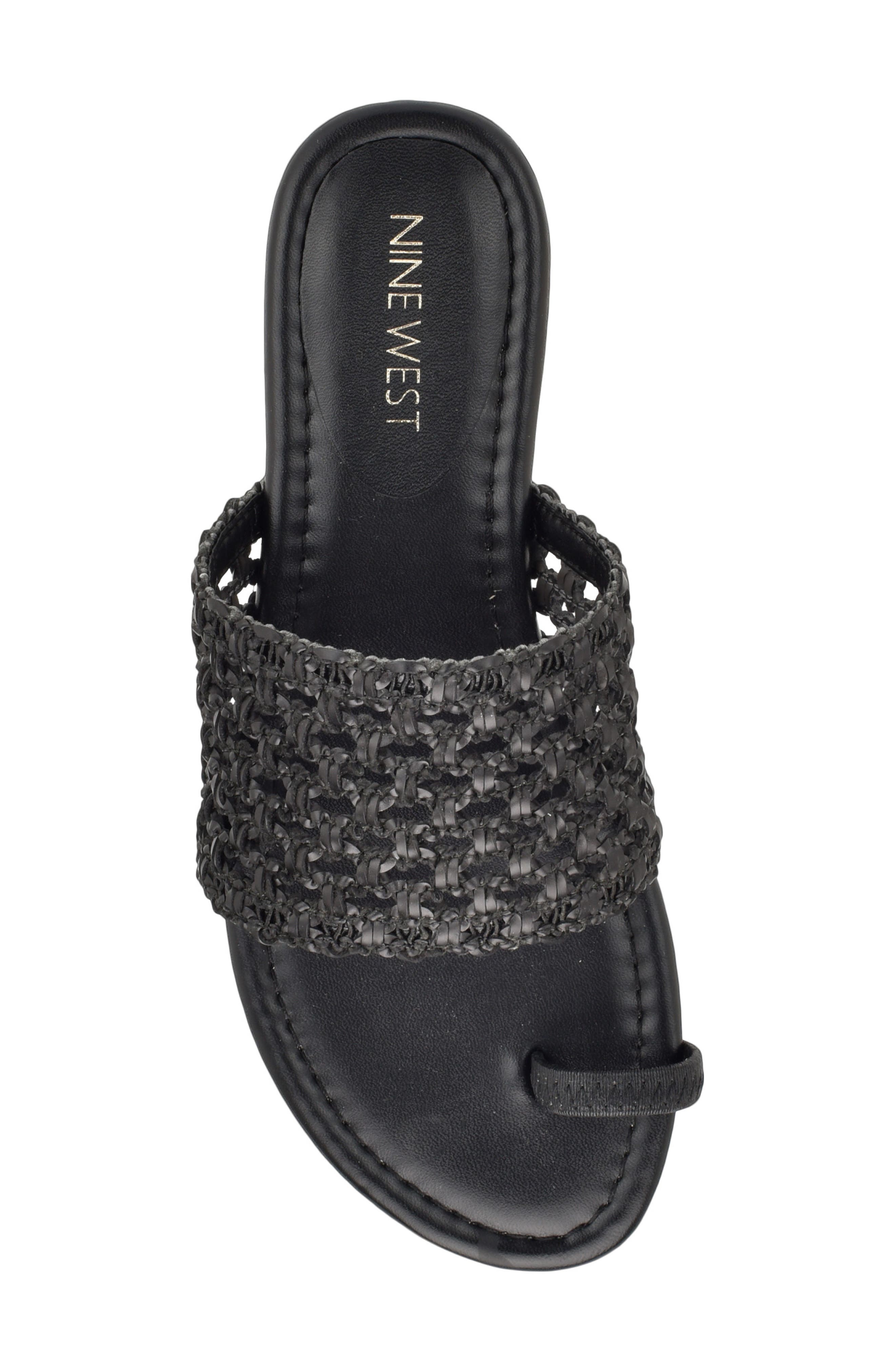 Nine West Nolah Toe Loop Sandal, Alternate, color, 