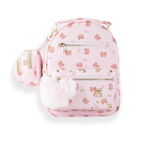 Sweet Bear & Cherry Mini Backpack Set