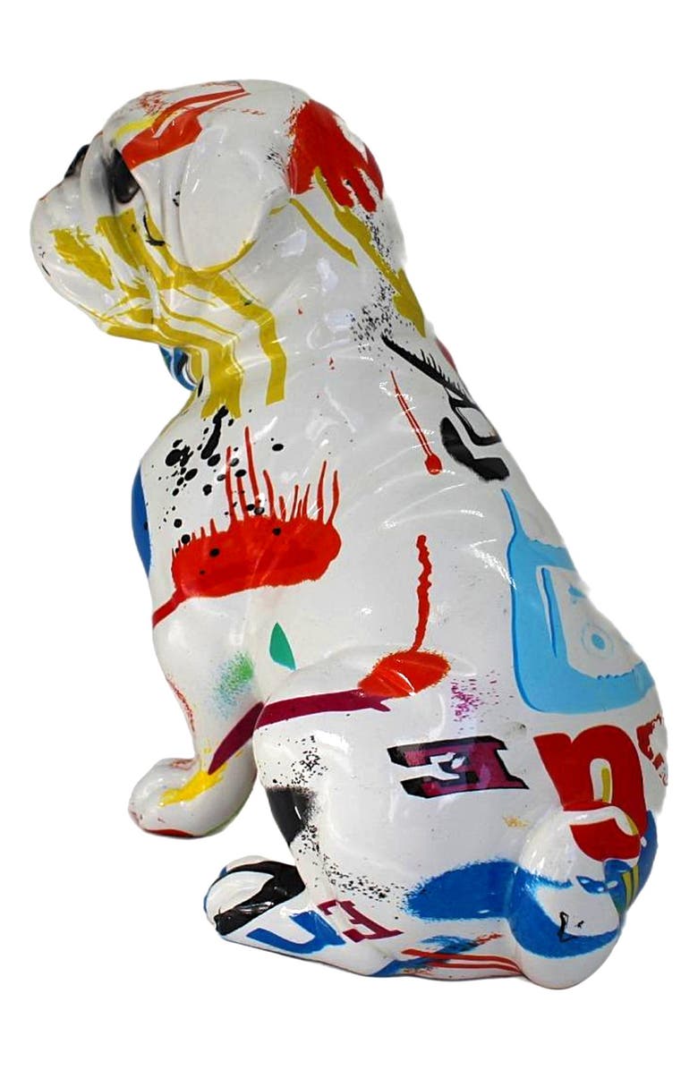 INTERIOR ILLUSIONS Happy Sitting French Bulldog Statue, Alternate, color, Multi-Color