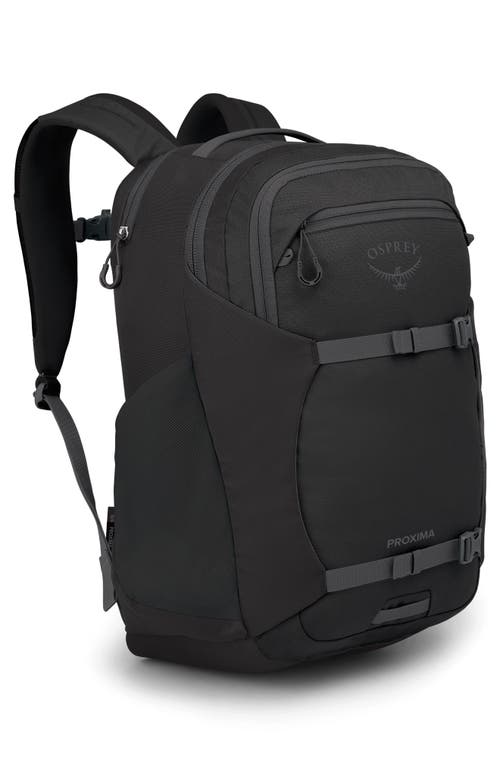 Osprey Proxima 30-liter Campus Backpack In Black/coal Grey