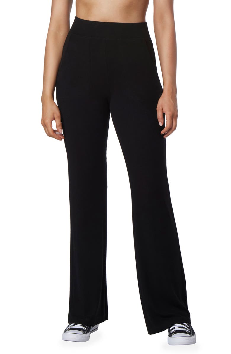 Andrew Marc Sport Pull-On Wide Leg Pants, Main, color,