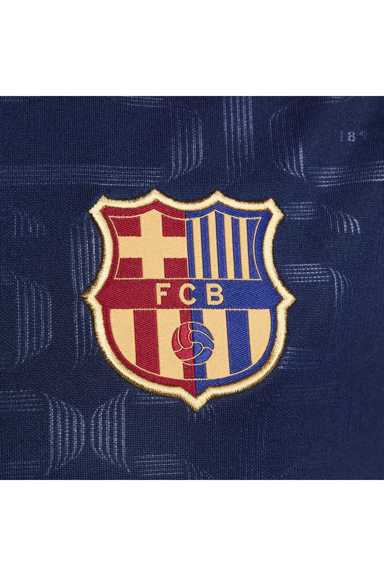 Women's Nike  Navy Barcelona 2024/25 Academy Pro Pre-Match Performance Top, Alternate, color, Navy