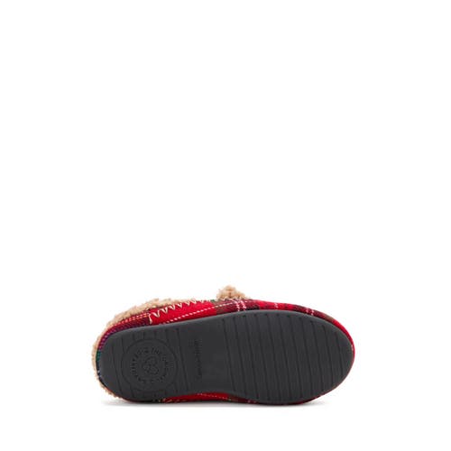 Dearfoams Lil Bear Closed Back Slipper In Multi