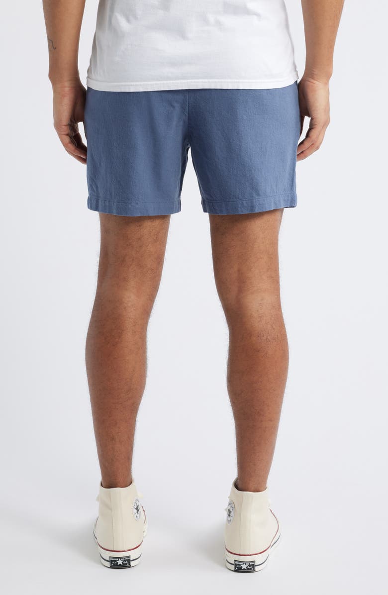 Rails Archer Cotton & Linen Drawstring Shorts, Alternate, color, Washed Blue