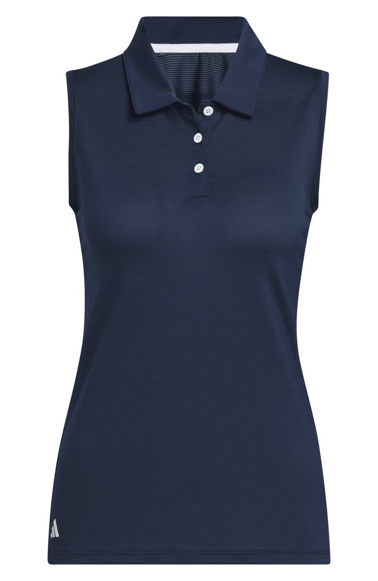 adidas Performance Sleeveless Polo, Alternate, color, Conavy