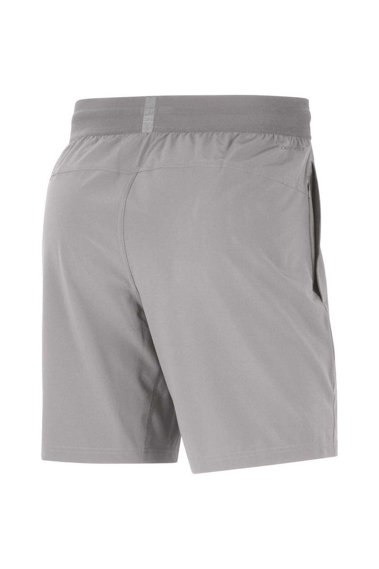 Men's Nike  Gray Duke Blue Devils Player Performance Shorts, Alternate, color, Gray