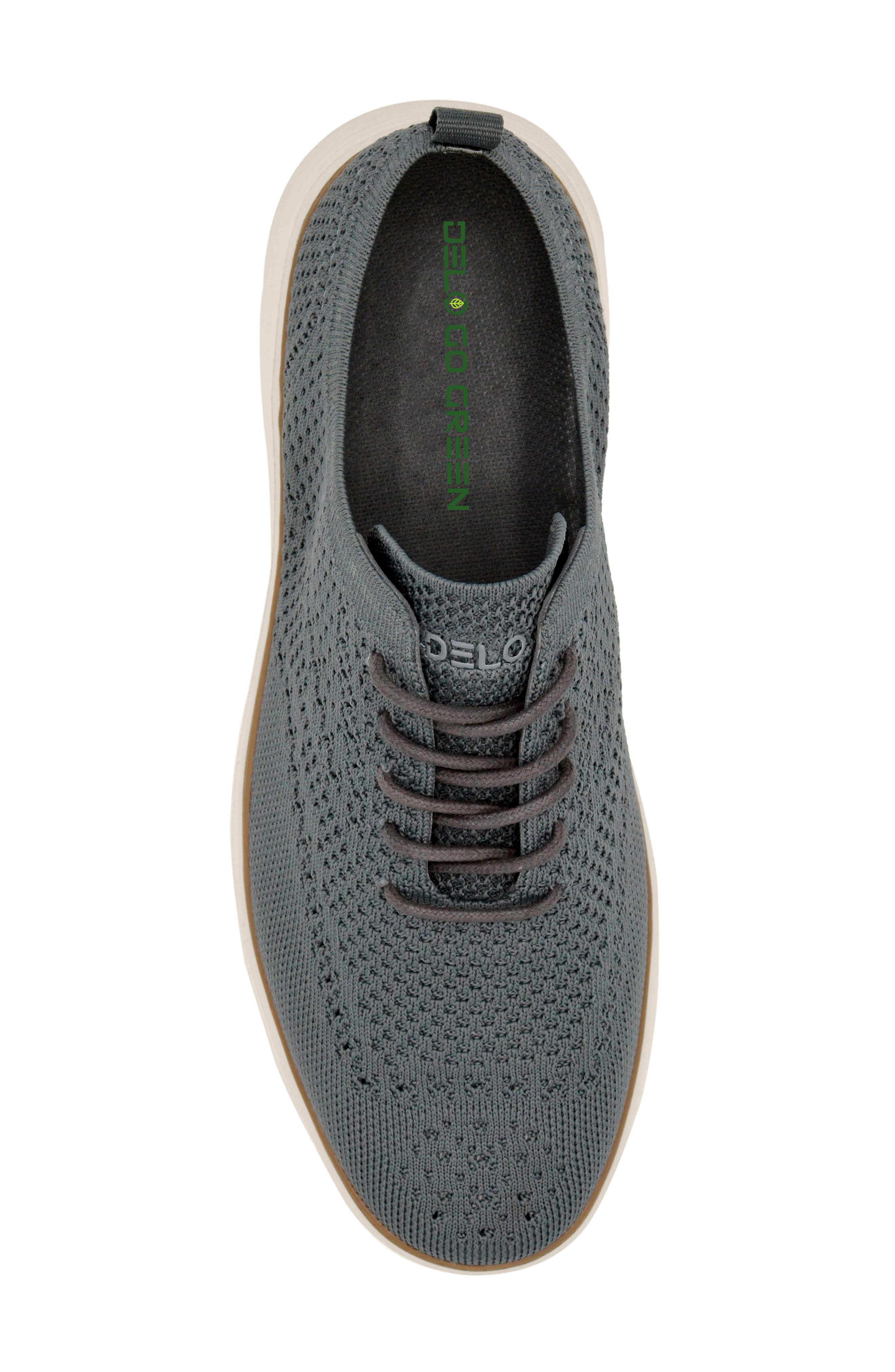 DELO Go Green Mesh Sneaker, Alternate, color, Grey