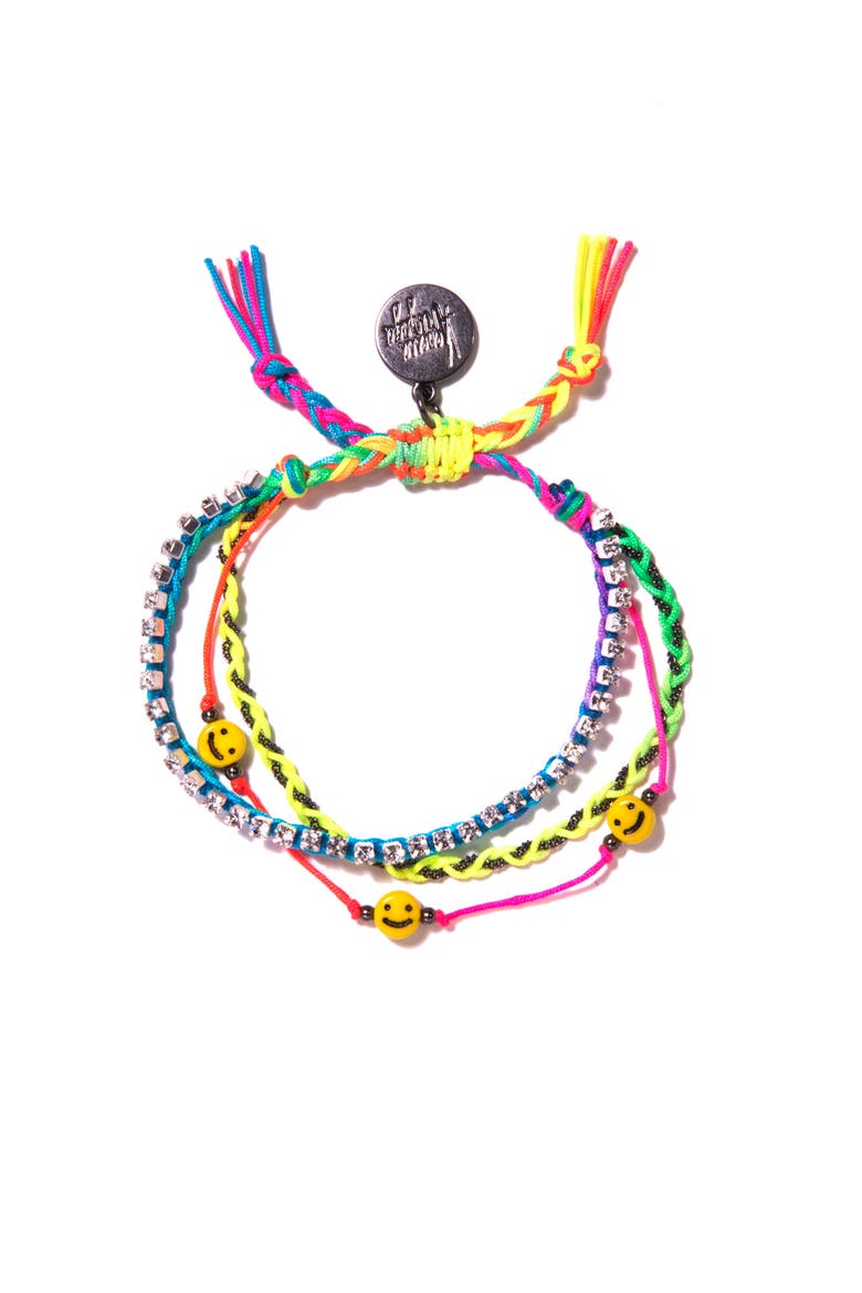 All Smiles On Me Bracelet, Main, color, Rainbow