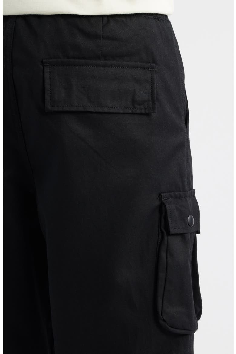 BB Hemisphere Cotton Twill Cargo Pants, Alternate, color, BLACK
