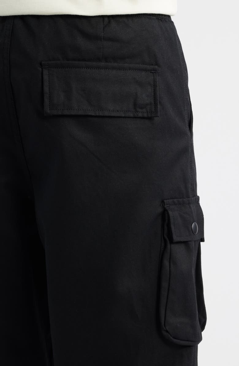 Billionaire Boys Club BB Hemisphere Cotton Twill Cargo Pants, Alternate, color, Black