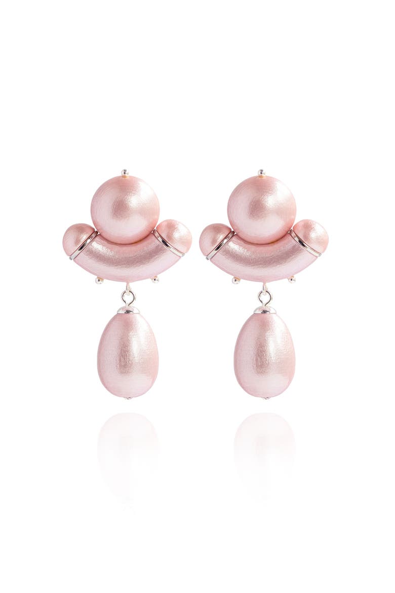 Aria Earrings, Main, color, Nectar Pink