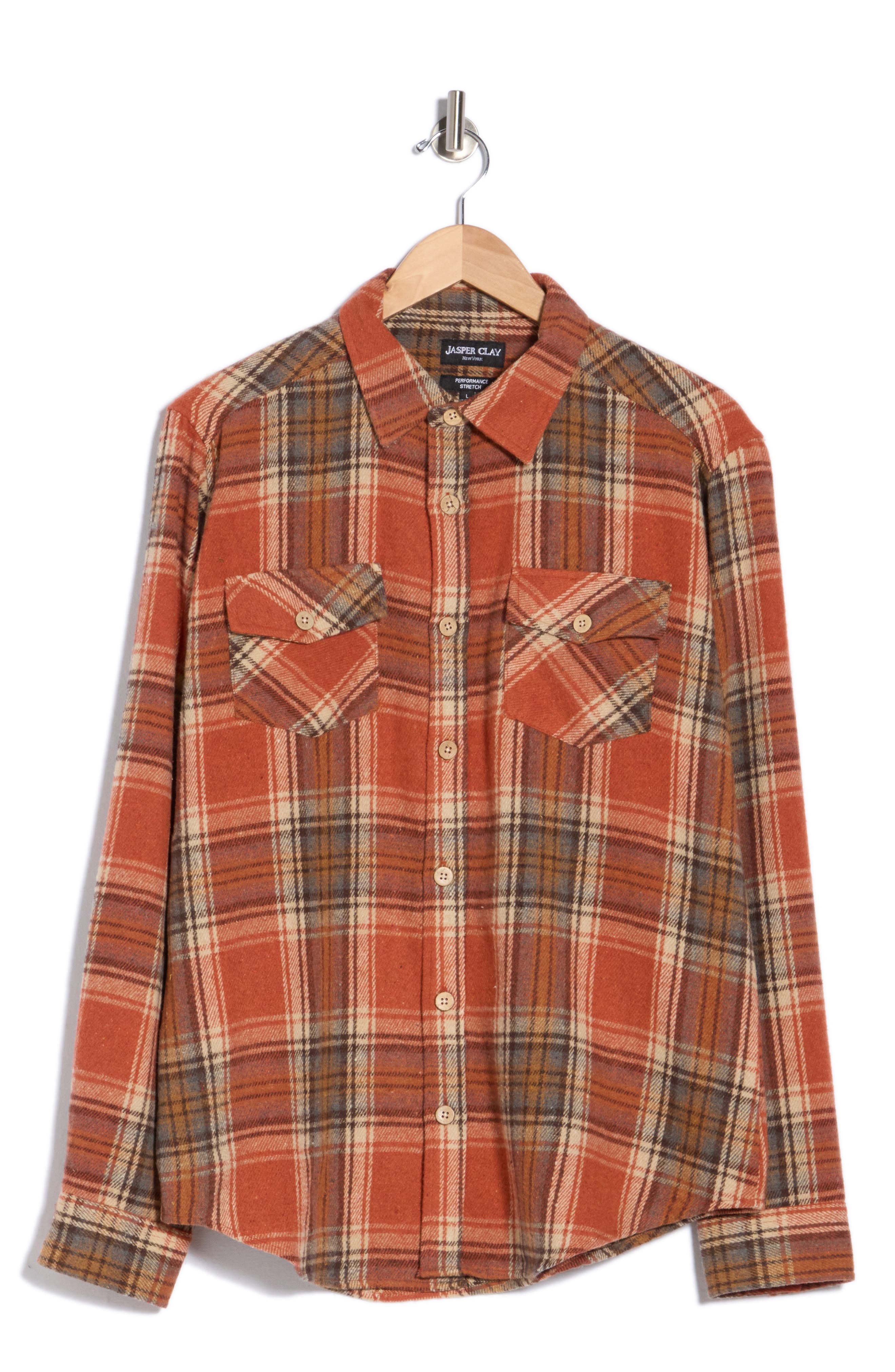 Plaid Flannel Shirt
