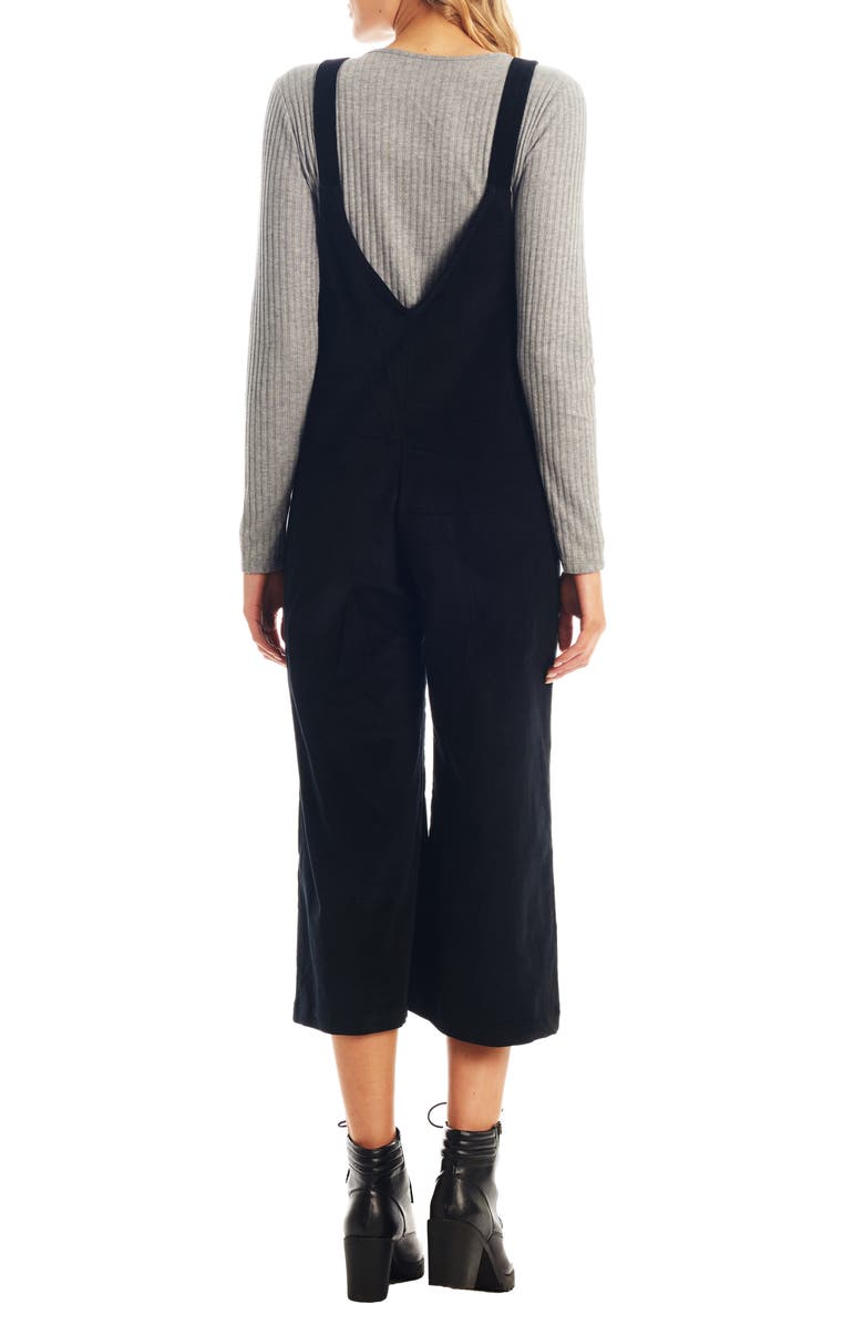 Everly Grey Carlita Maternity/Nursing Crop Overalls, Alternate, color,