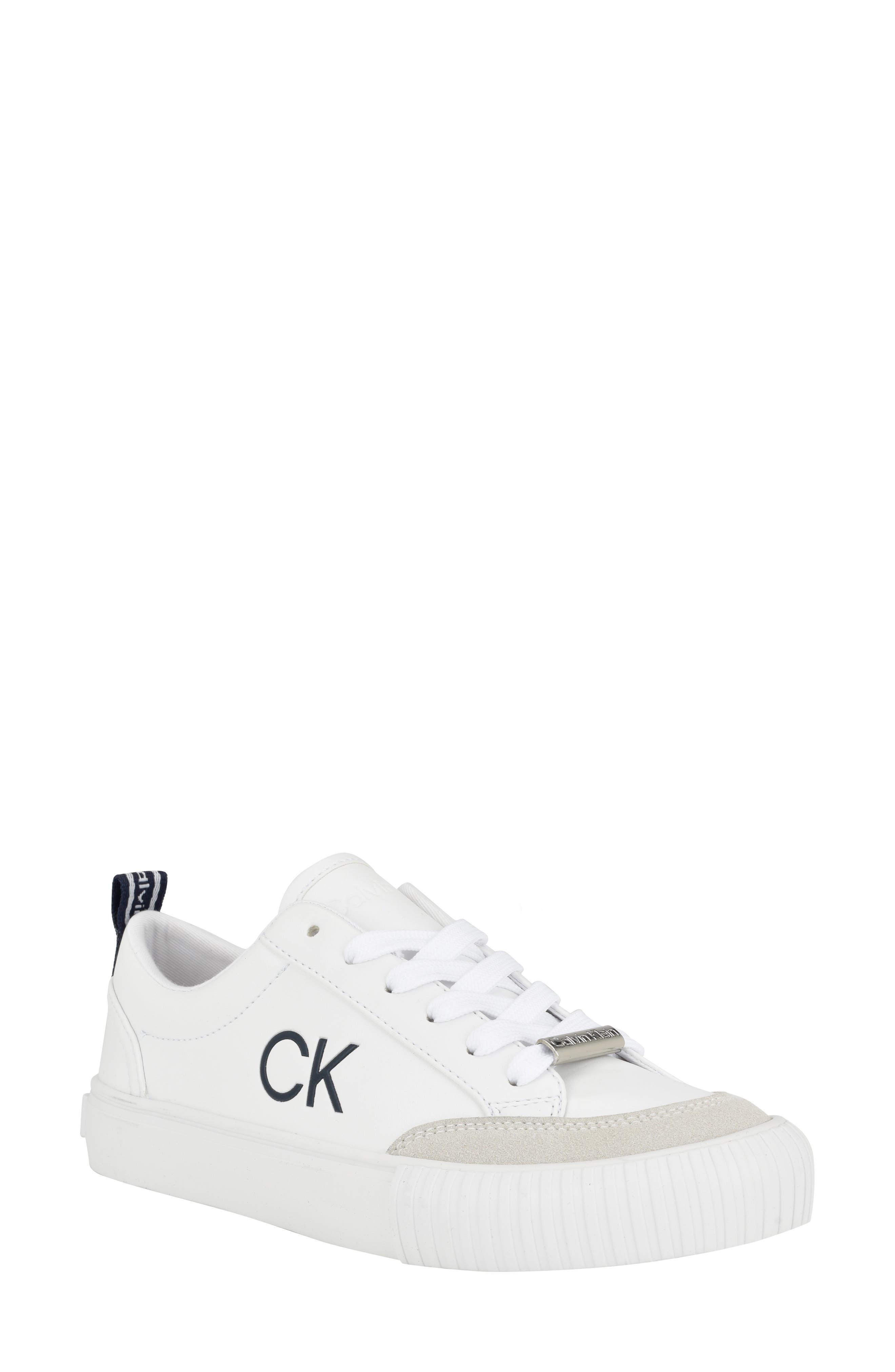 Calvin Klein Clariss Lace Up Logo Sneaker
