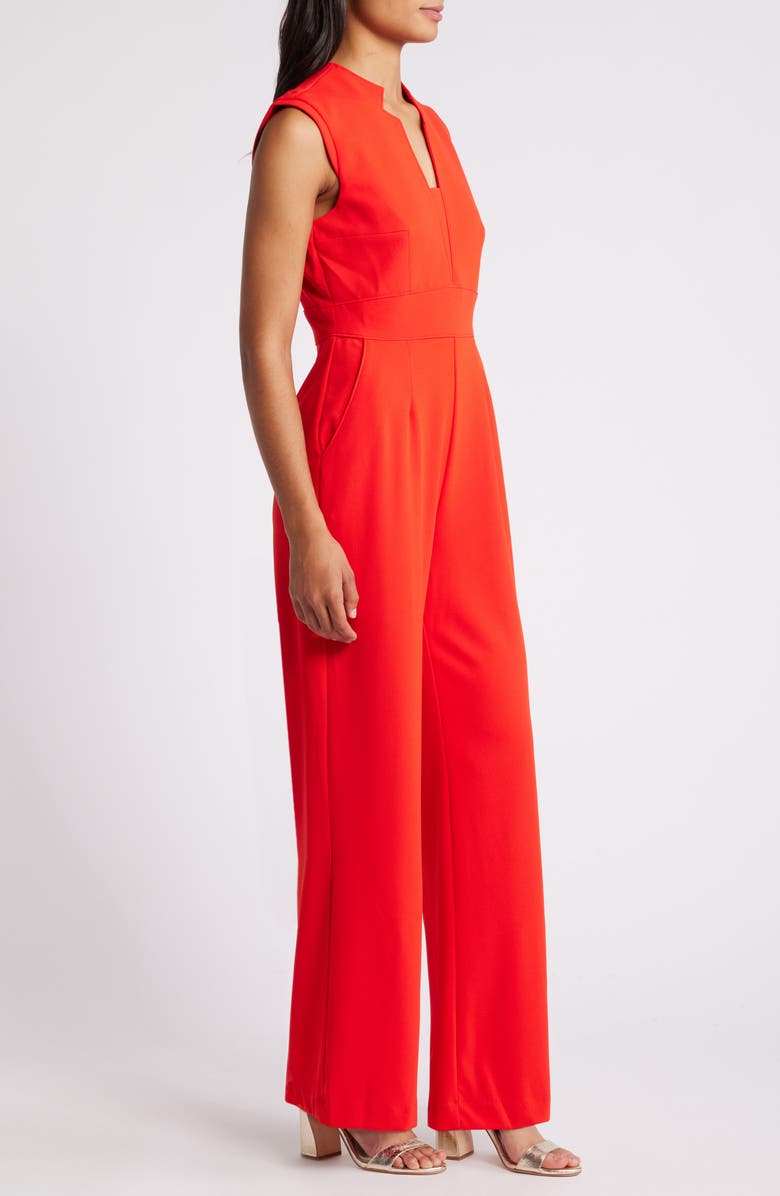 Tahari ASL Star Wide Leg Jumpsuit, Alternate, color, 