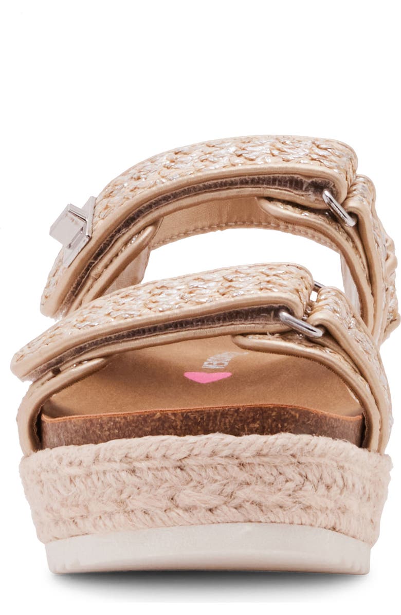 Steve Madden JBig Mona Platform Slingback Sandal, Alternate, color, Natural Raffia
