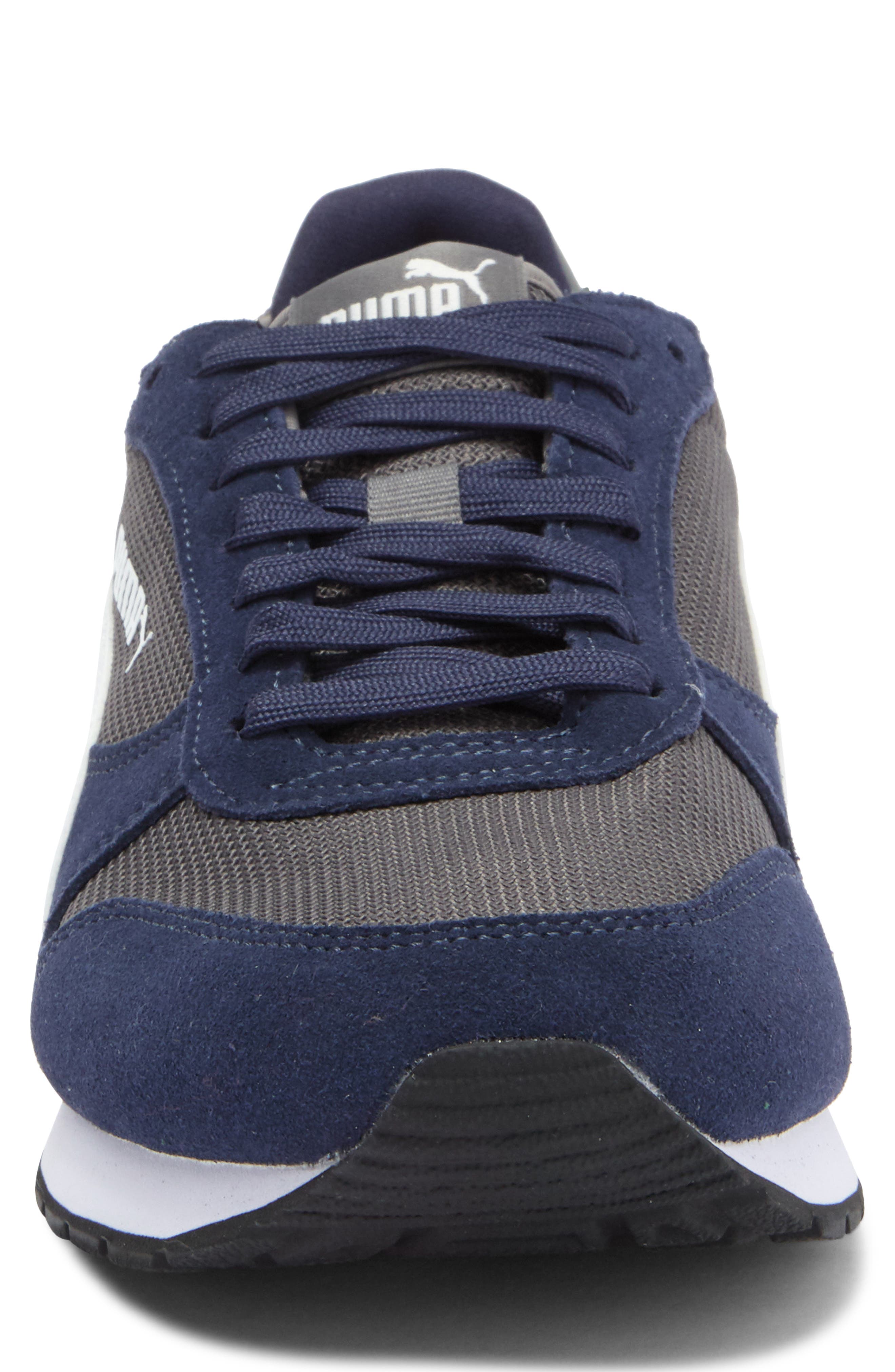 PUMA St. Miller Sneaker, Alternate, color, Cool Dark Gray-Puma White-Navy