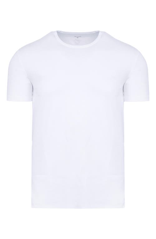 True Classic Pima Cotton Crewneck T-shirt In White
