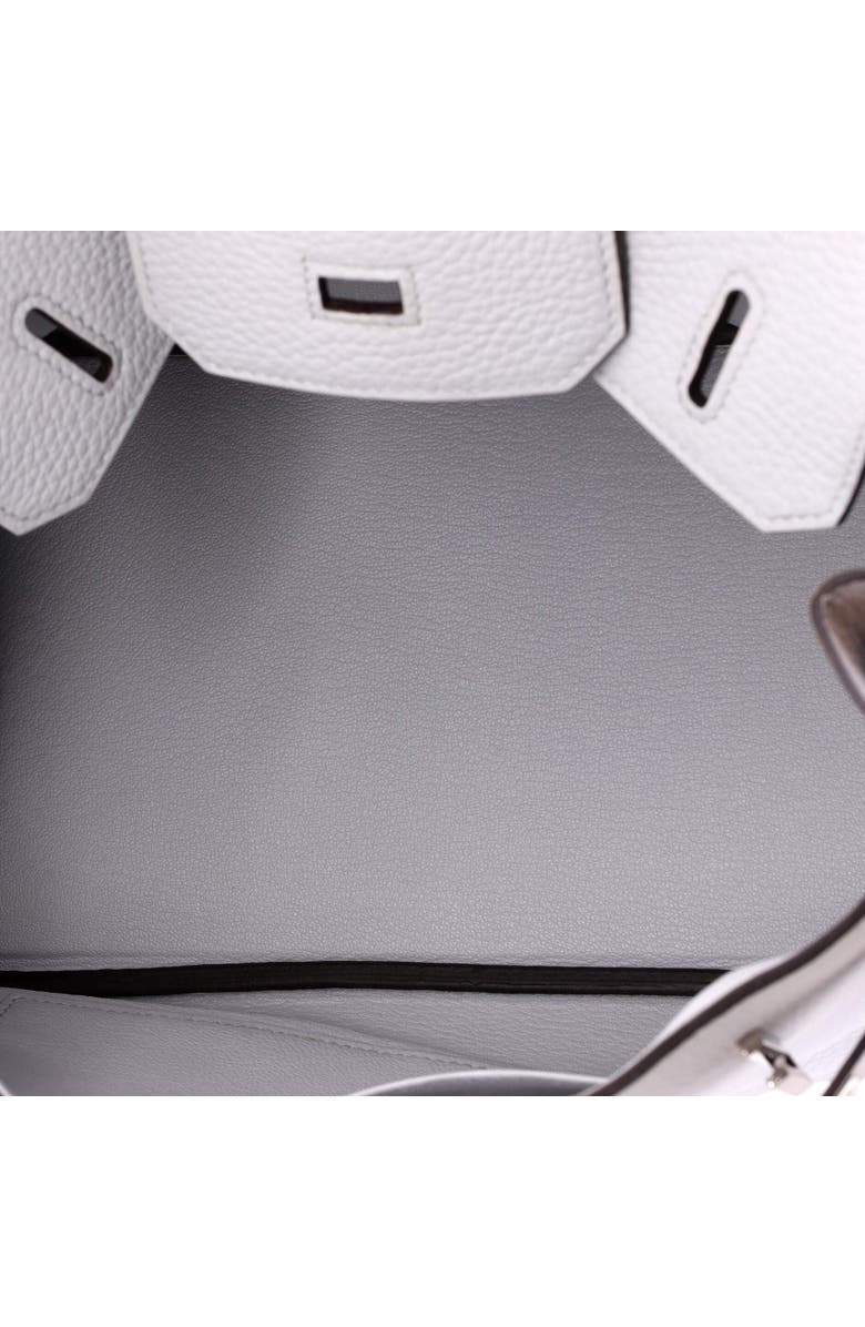 Pre-Owned Hermes Birkin Handbag Blue Clemence with Palladium Hardware 30, Alternate, color, Bleu Pale